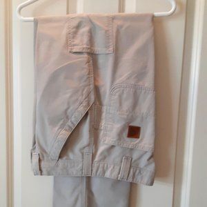 Men's khaki Carhartt pants